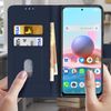 Funda Para Xiaomi Redmi Note 10 Pro Tarjetero Soporte Vídeo Azul