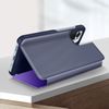 Funda Xiaomi Redmi Note 10 Pro Cierre Translúcido Espejo Soporte Morado