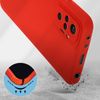 Funda Carcasa Xiaomi Redmi Note 10 Pro Silicona Flexible Tacto Suave Rojo