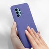 Funda Carcasa Samsung Galaxy A32 5g Silicona Flexible Acabado Tacto Suave Morado