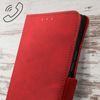 Funda Xiaomi Mi 11 Ultra 5g Tarjetero Soporte Vídeo Lengüeta Magnética Rojo