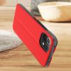 Funda Xiaomi Mi 11 Lite Ventana Hora Soporte Rojo