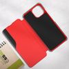 Funda Xiaomi Mi 11 Lite Ventana Hora Soporte Rojo