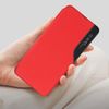 Funda Xiaomi Mi 11 Lite Ventana Hora Soporte Rojo