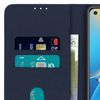 Funda Oppo A74 Tarjetero Función Soporte Azul