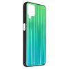 Funda Samsung Galaxy A12 2 Materiales Holográfica Brillante Delgada Verde
