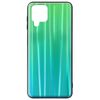 Funda Samsung Galaxy A12 2 Materiales Holográfica Brillante Delgada Verde