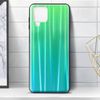 Funda Samsung Galaxy A12 2 Materiales Holográfica Brillante Delgada Verde