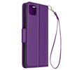 Funda Samsung Galaxy A22 5g Tarjetero Cordel Soporte Vídeo Morado