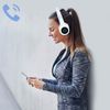 Cascos Audio Bluetooth 5.0 Diseño Orejas Micrófono Integrado Gato Blanco
