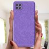 Funda Samsung Galaxy A22 5g Purpurina Extraíble Silicona Semirrígida Morado