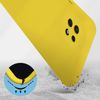 Funda Samsung Galaxy A22 5g Silicona Flexible Acabado Tacto Suave Amarillo