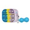 Estuche Airpords Silicona Bubble Pop Diseño En 2 Partes Multicolor