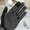 Guantes Bicicleta Táctiles Palma Antideslizante West Biking Xs Negro