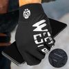 Guantes Bicicleta Táctiles Palma Antideslizante West Biking Xs Negro