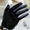 Guantes Bicicleta Táctiles Palma Antideslizante West Biking M Azul