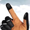 Guantes Deporte Táctiles West Biking Negro Marrón