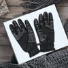 Guantes Táctiles Unisex Fluidez Táctil Talla S Humrad Negro