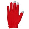 Guantes Táctiles Universales Función Táctil Extensible Unisex Rojo