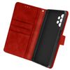 Funda Samsung Galaxy A32 5g Efecto Cocodrilo Solapa Tarjetero Soporte Vídeo Rojo