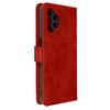 Funda Samsung Galaxy A32 5g Efecto Cocodrilo Solapa Tarjetero Soporte Vídeo Rojo