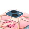 Carcasa Apple Iphone 13 Motivos Geométricos Correa Extraíble Rosa