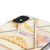 Carcasa Iphone Xs Max Motivos Geométricos Correa Extraíble Champán