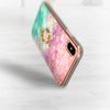 Carcasa Iphone Xs Max Anillo Sujeción Diseño Escamas - Multicolor