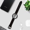 Correa Samsung Galaxy Watch 4 Cuero Ajustable Hebilla Negro