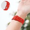 Correa Samsung Galaxy Watch 4 Silicona Trenzada Rojo