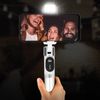 Palo Bluetooth Selfies Función Trípode Control Remoto Inalámbrico Linq Blanco