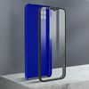 Funda Samsung Galaxy A22 5g Trasera Rígida Azul Delantera Flexible Transparente