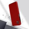 Funda Samsung Galaxy A22 5g Trasera Rígida Rojo Delantera Flexible Transparente