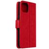 Funda Apple Iphone 13 Tarjetero Función Soporte Rojo