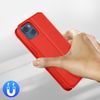 Funda Apple Iphone 13 Tarjetero Soporte Vídeo Rojo