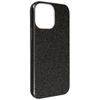 Apple Iphone 13 Funda De Silicona De Lentejuelas Desmontable Negro