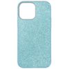 Funda Iphone 13 Purpurina Extraíble Silicona Semirrígida Azul