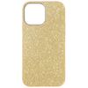 Funda Iphone 13 Purpurina Extraíble Silicona Semirrígida Champán