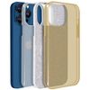 Funda Iphone 13 Pro Max Purpurina Extraíble Silicona Semirrígida Champán