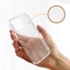 Funda Iphone 13 Mini Protección Flexible Delgada Ligera Transparente