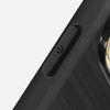 Funda Iphone 13 Pro Max Esquinas Reforzadas Carbono Efecto Cepillado Negro