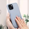 Funda Iphone 13 Silicona Semirrígida Acabado Tacto Suave Lila