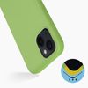 Funda Iphone 13 Silicona Semirrígida Acabado Tacto Suave Verde Tilo