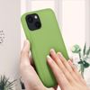 Funda Iphone 13 Silicona Semirrígida Acabado Tacto Suave Verde Tilo