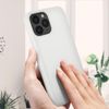 Funda Iphone 13 Pro Silicona Semirrígida Acabado Tacto Suave Blanco