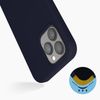 Funda Iphone 13 Pro Silicona Semirrígida Acabado Tacto Suave Azul Oscuro