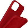 Funda Iphone 13 Pro Silicona Semirrígida Acabado Tacto Suave Rojo Carmín