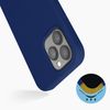 Funda Iphone 13 Pro Silicona Semirrígida Acabado Tacto Suave Azul Regio