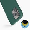 Funda Iphone 13 Pro Max Silicona Semirrígida Acabado Tacto Suave Verde Esmeralda