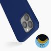 Funda Iphone 13 Pro Max Silicona Semirrígida Acabado Tacto Suave Azul Regio